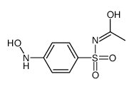 N-[4-(hydroxyamino)phenyl]sulfonylacetamide Structure