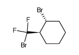 1-bromo-2-(bromodifluoromethyl)cyclohexane结构式