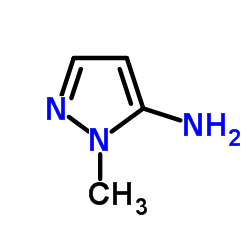 1-Methyl-1H-pyrazol-5-amine Structure