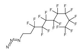 10-azido-1,1,1,2,2,3,3,4,4,5,5,6,6,7,7,8,8-heptadecafluorodecane结构式