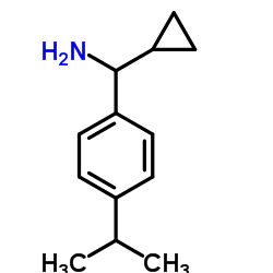 1-Cyclopropyl-1-(4-isopropylphenyl)methanamine Structure