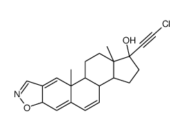 21-Chloro-6-dehydrodanazol Structure
