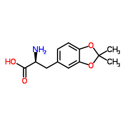 3-(2,2-Dimethyl-1,3-benzodioxol-5-yl)-L-alanine结构式