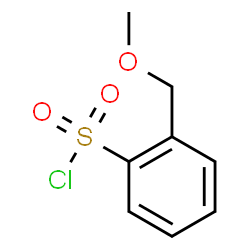2-(甲氧基甲基)苯-1-磺酰氯结构式