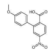2-(4-methoxyphenyl)-4-nitrobenzoic acid结构式