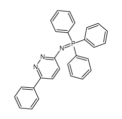 1,1,1-triphenyl-N-(6-phenylpyridazin-3-yl)-5-phosphanimine结构式