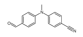 4-[(4-Formylphenyl)(Methyl)Amino]Benzonitrile Structure