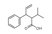 2-isopropyl-3-phenylpent-4-enoic acid Structure