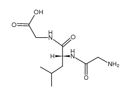 glycyl-D-leucylglycine结构式