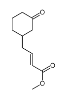 methyl 4-(3-oxocyclohexyl)but-2-enoate结构式