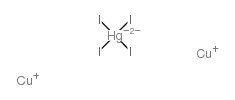 四碘汞酸(II)铜(I)结构式