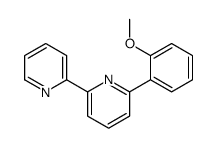 2-(2-methoxyphenyl)-6-pyridin-2-ylpyridine结构式