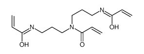 N-[3-[prop-2-enoyl-[3-(prop-2-enoylamino)propyl]amino]propyl]prop-2-enamide结构式