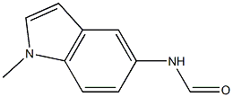 N-(1-methyl-1H-indol-5-yl)formamide结构式