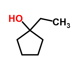 1-乙基环戊醇结构式