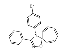 4-(4-bromophenyl)-3-phenyl-1-oxa-2,4-diazaspiro[4.6]undeca-2,6,8,10-tetraene Structure