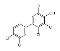 2,3,6-trichloro-4-(3,4-dichlorophenyl)phenol Structure