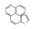 Quinoline,4-[2-(2-thienyl)ethenyl]- Structure