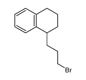 1-(3-bromo-n-propyl)-1,2,3,4-tetrahydronaphthalene结构式