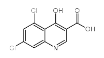 5,7-二氯-4-羟基喹啉-3-羧酸图片