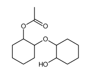 [2-(2-hydroxycyclohexyl)oxycyclohexyl] acetate结构式
