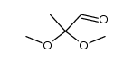 pyruvic aldehyde dimethyl acetal结构式