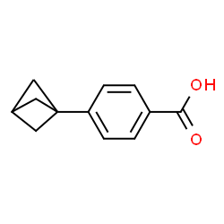 4-(Bicyclo[1.1.1]pentan-1-yl)benzoic acid Structure