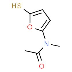 Acetamide,N-(5-mercapto-2-furanyl)-N-methyl-结构式