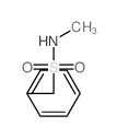 N-甲基苯甲烷磺酰胺结构式