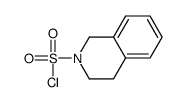 3,4-二氢异喹啉-2(1H)-磺酰氯结构式