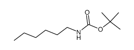 Carbamic acid, hexyl-, 1,1-dimethylethyl ester (9CI)结构式