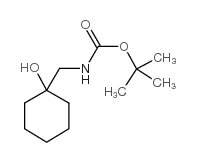 1-(Boc-氨基甲基)-1-羟基环己烷结构式