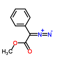 methyl phenyldiazoacetate Structure