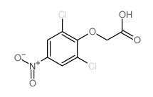 Acetic acid,2-(2,6-dichloro-4-nitrophenoxy)-结构式