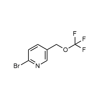 2-溴-5-((三氟甲氧基)甲基)吡啶结构式