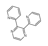 2,3-双(2-吡啶基)吡嗪结构式