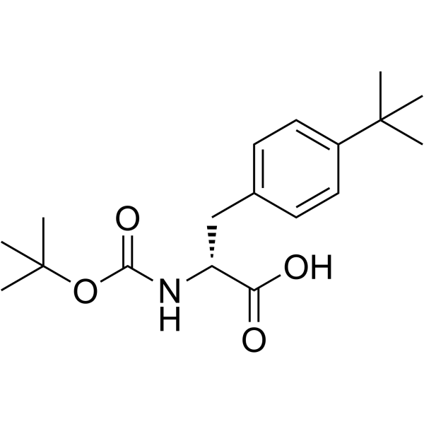 BOC-D-4-叔丁基苯丙氨酸图片