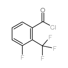 3-Fluoro-2-(trifluoromethyl)benzoyl chloride Structure