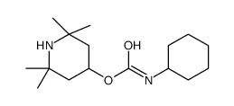 (2,2,6,6-tetramethylpiperidin-4-yl) N-cyclohexylcarbamate结构式