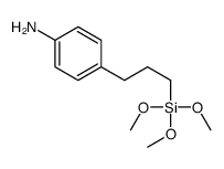 4-(3-trimethoxysilylpropyl)aniline Structure