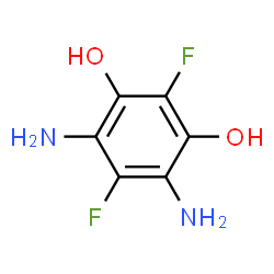 1,3-Benzenediol,4,6-diamino-2,5-difluoro- Structure