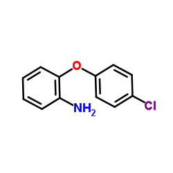 4'-氯-2-氨基-二苯醚结构式