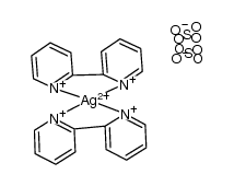 Ag(2,2'-bipyridyl)2peroxodisulfate Structure