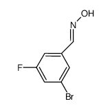 3-fluoro-5-bromobenzaldehyde oxime结构式