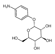 4-aminophenyl-alpha-d-glucopyranoside Structure