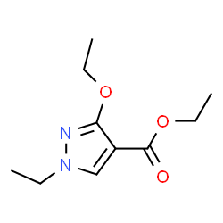 1H-Pyrazole-4-carboxylicacid,3-ethoxy-1-ethyl-,ethylester(9CI) Structure