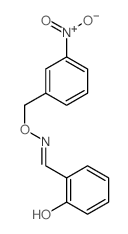 Salicylaldehyde, O-(m-nitrobenzyl)oxime结构式