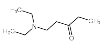 3-Pentanone,1-(diethylamino)- Structure