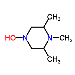 Piperazine, 4-hydroxy-1,2,6-trimethyl- (9CI) structure