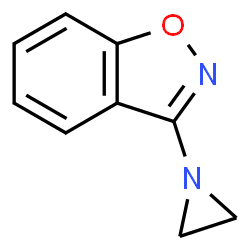 1,2-Benzisoxazole,3-(1-aziridinyl)-(9CI)结构式